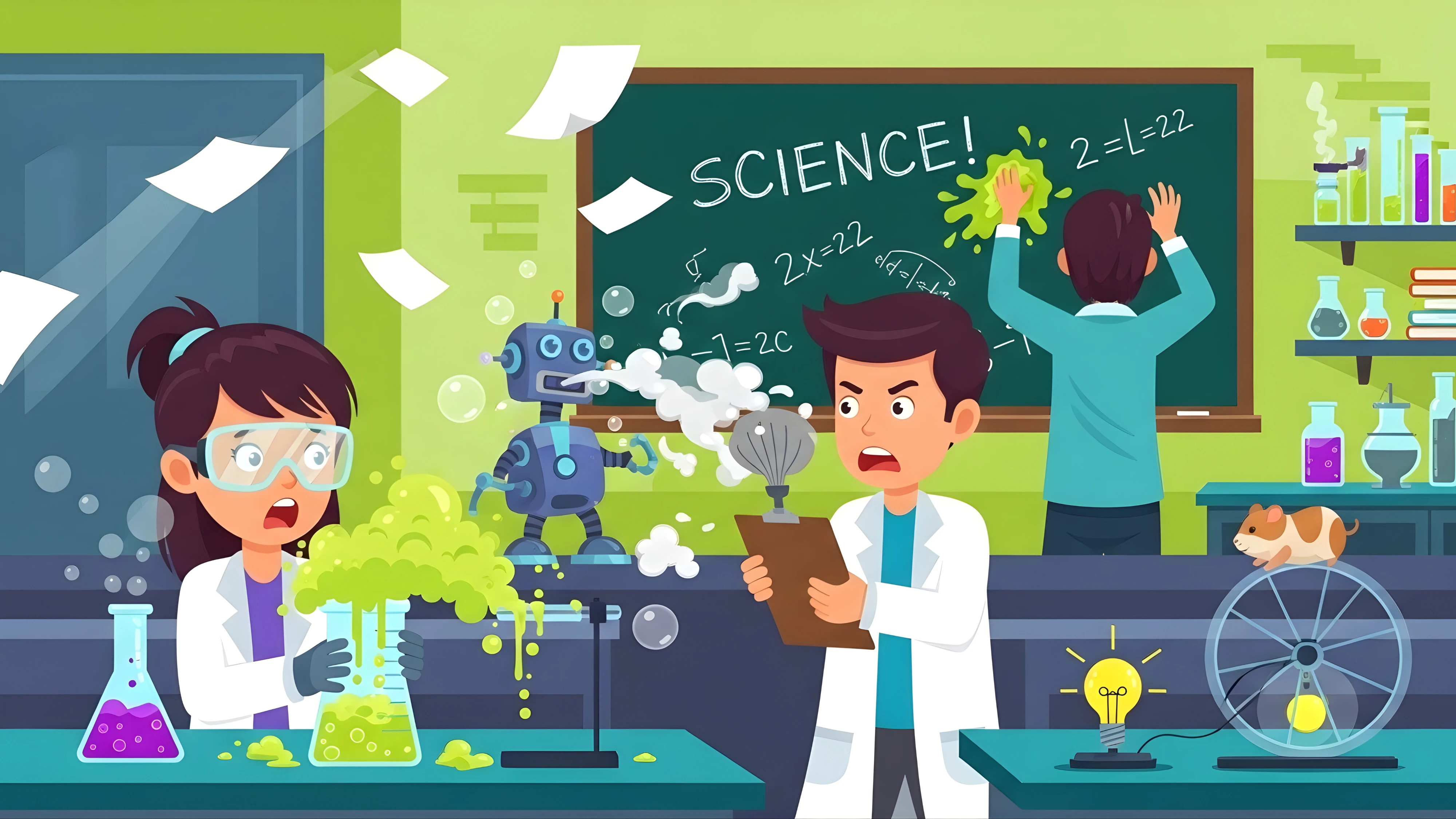 Crazy Lab Experiment