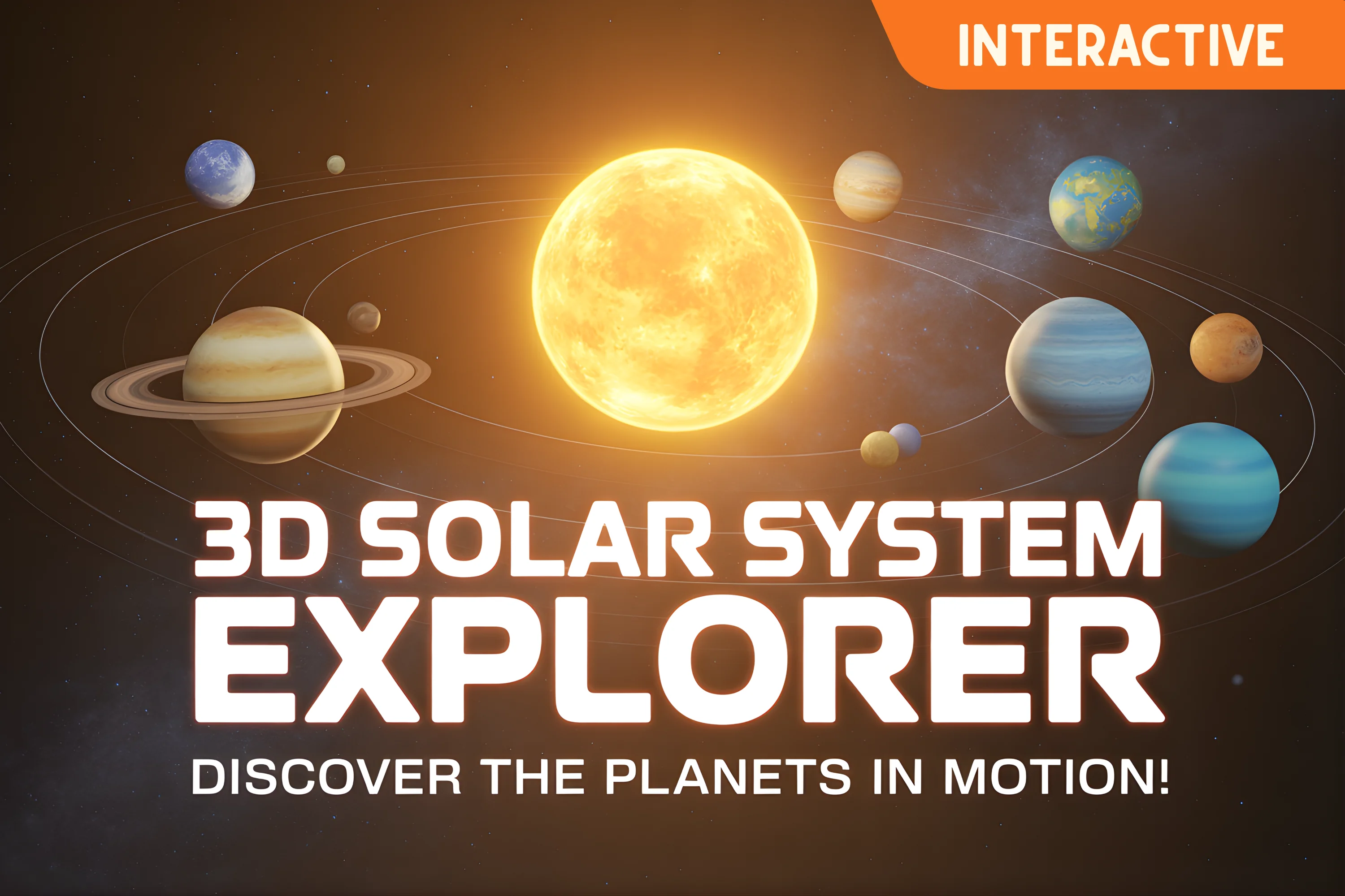 3D Solar System Explorer
