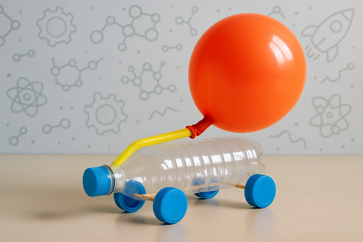 Balloon-Powered Car