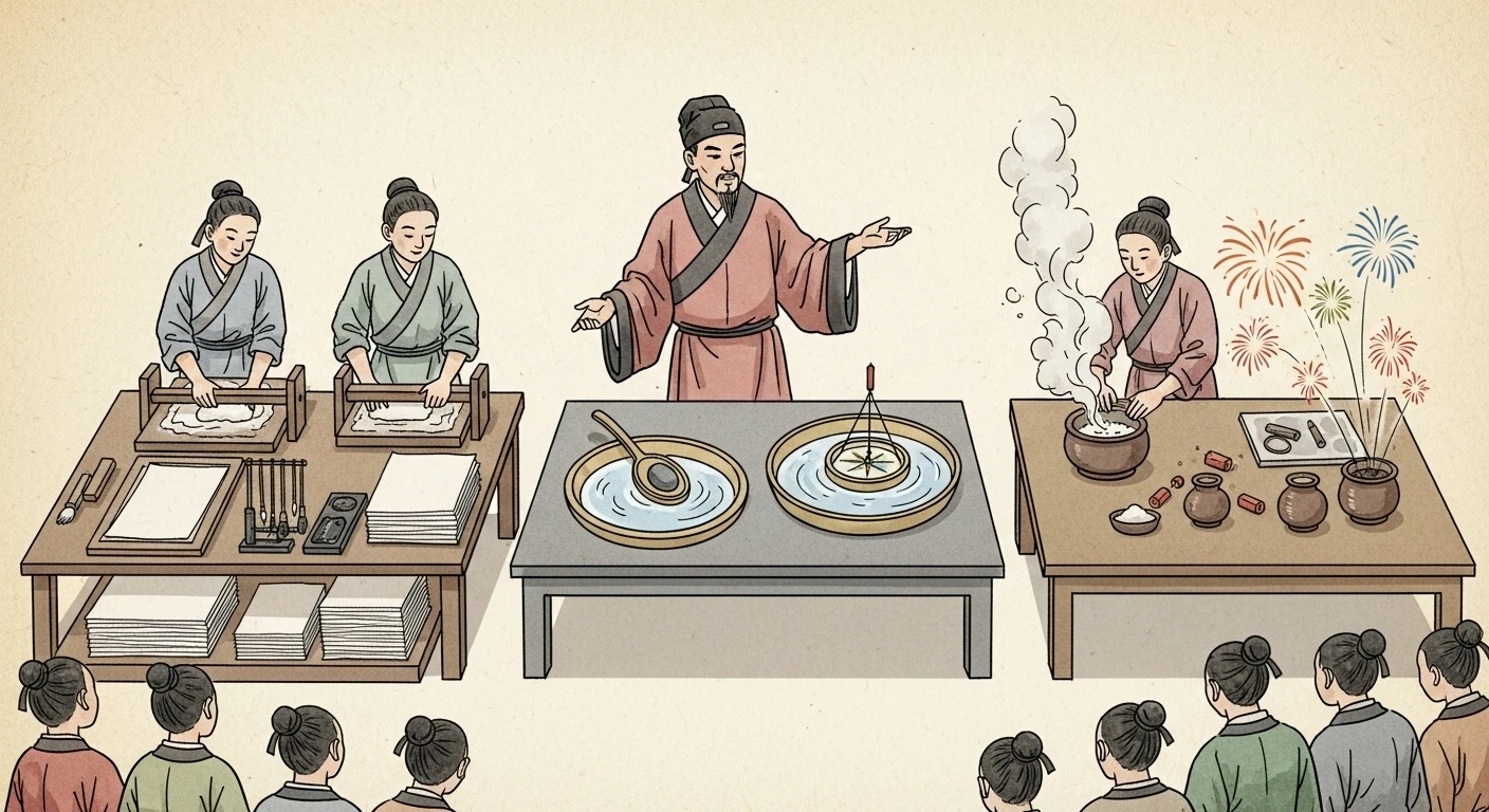 Chinese inventions demonstration