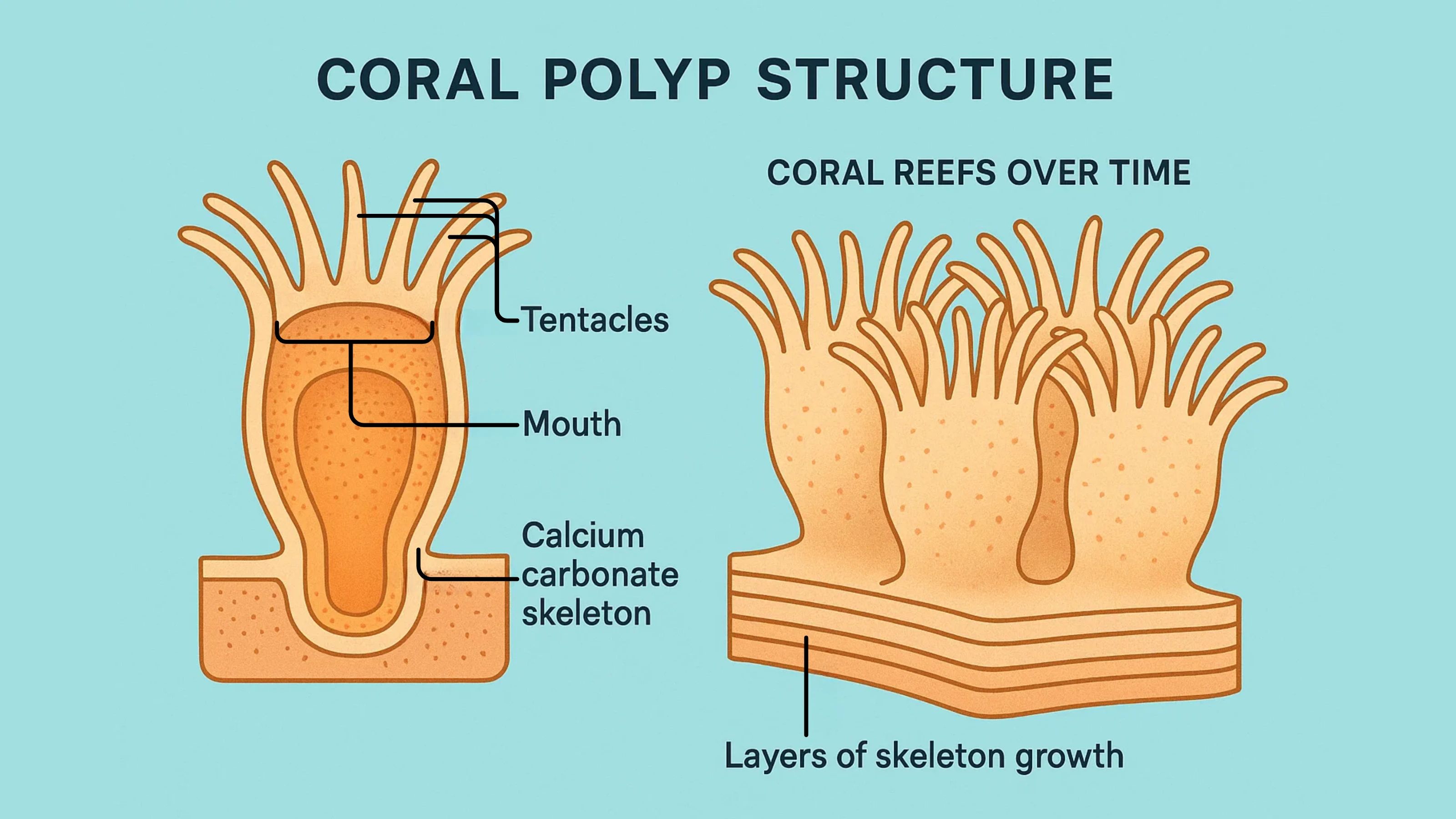 Coral Polyp Structure