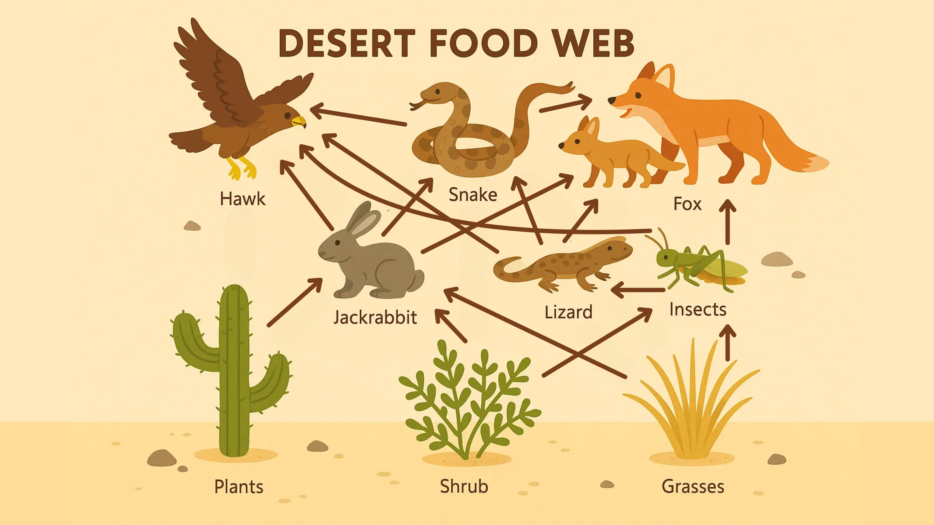 Desert Food Web
