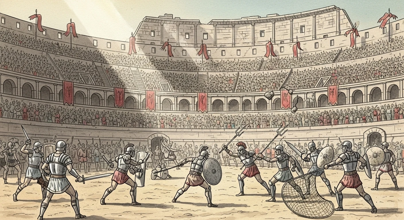Gladiators in the Colosseum