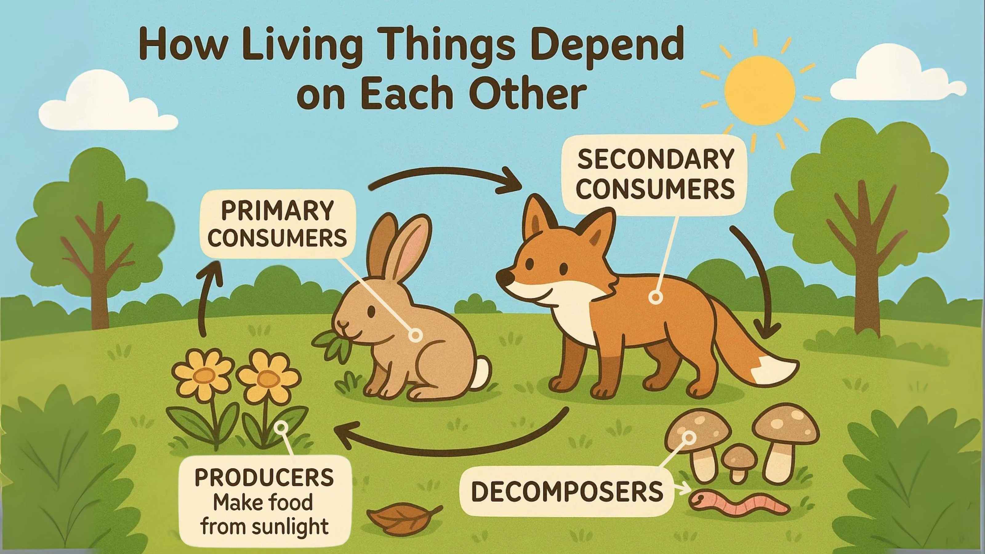 Living Things Diagram