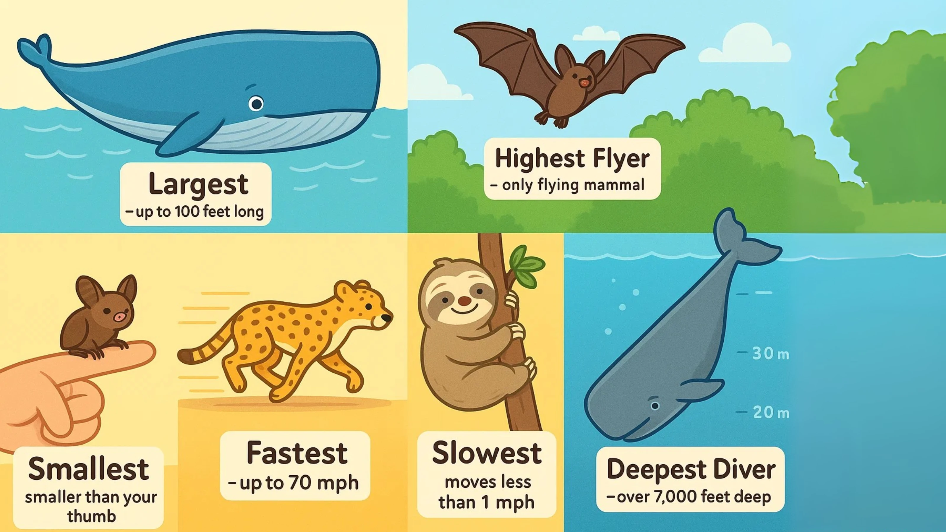 Mammal Diversity Diagram