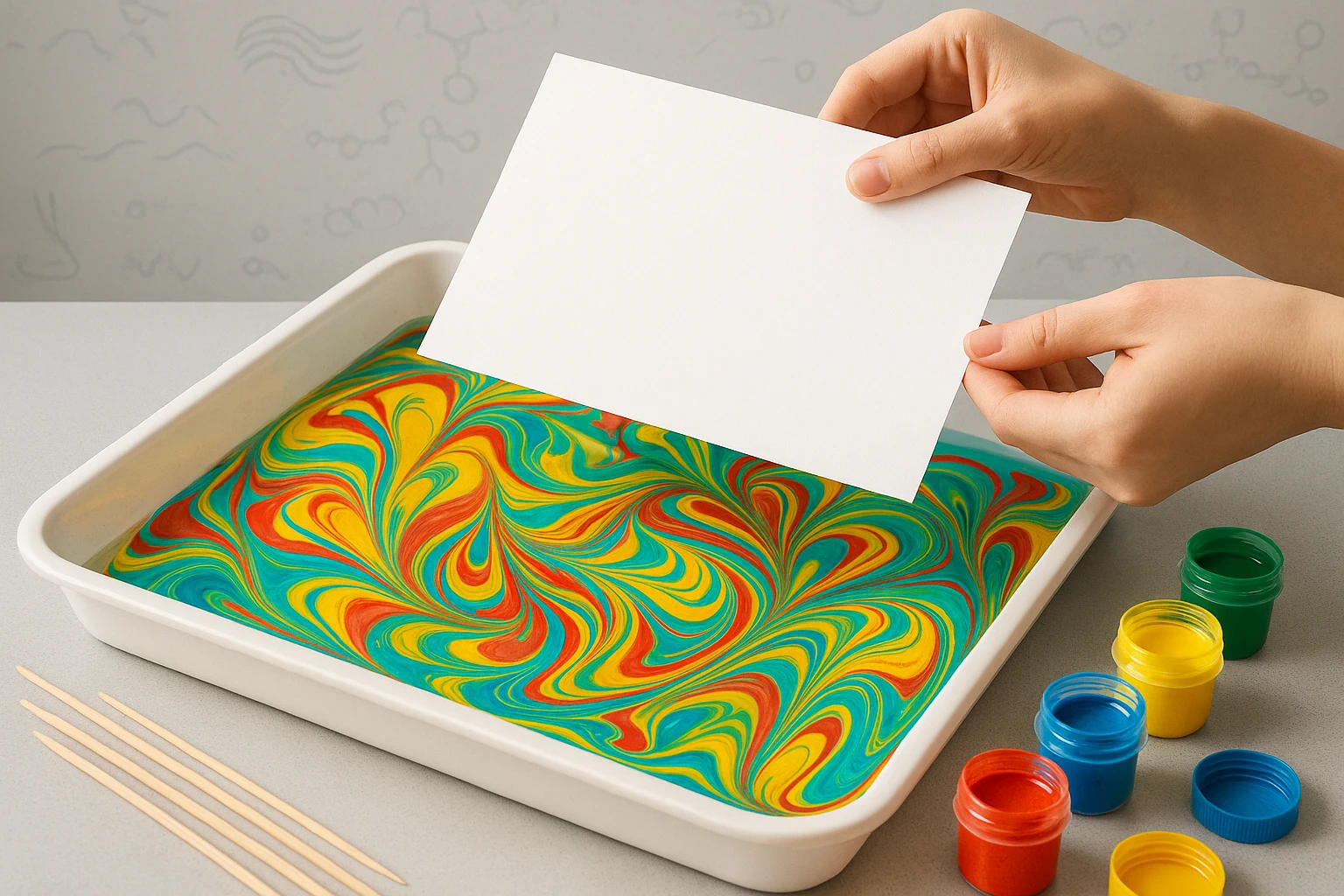 Marble Paper Chemistry