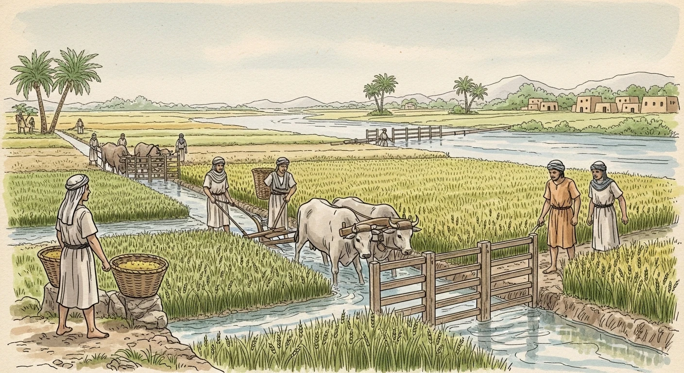 Mesopotamian irrigation system
