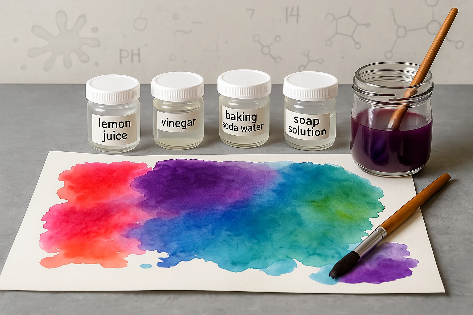 pH Indicator Paint