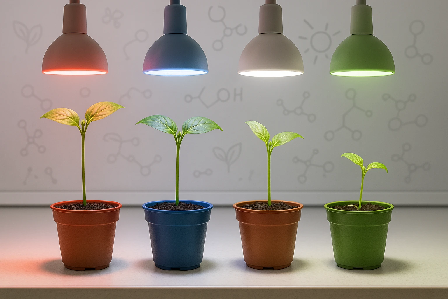 Plant Growth in Different Lights