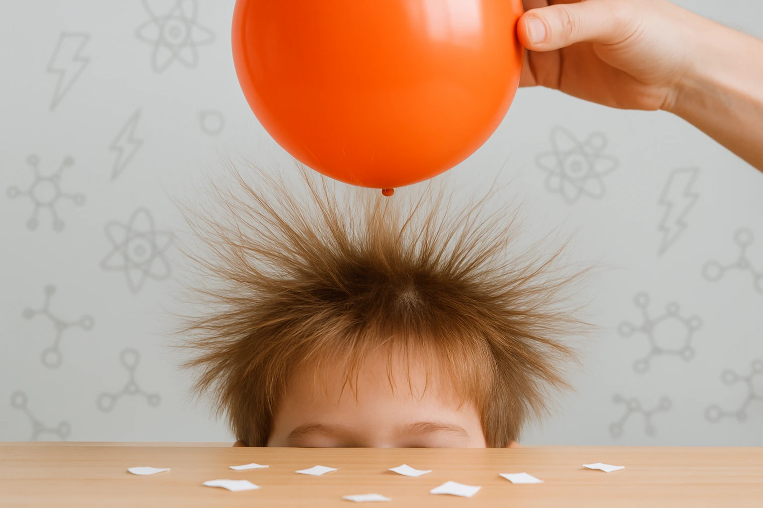 Static Electricity Hair Raising