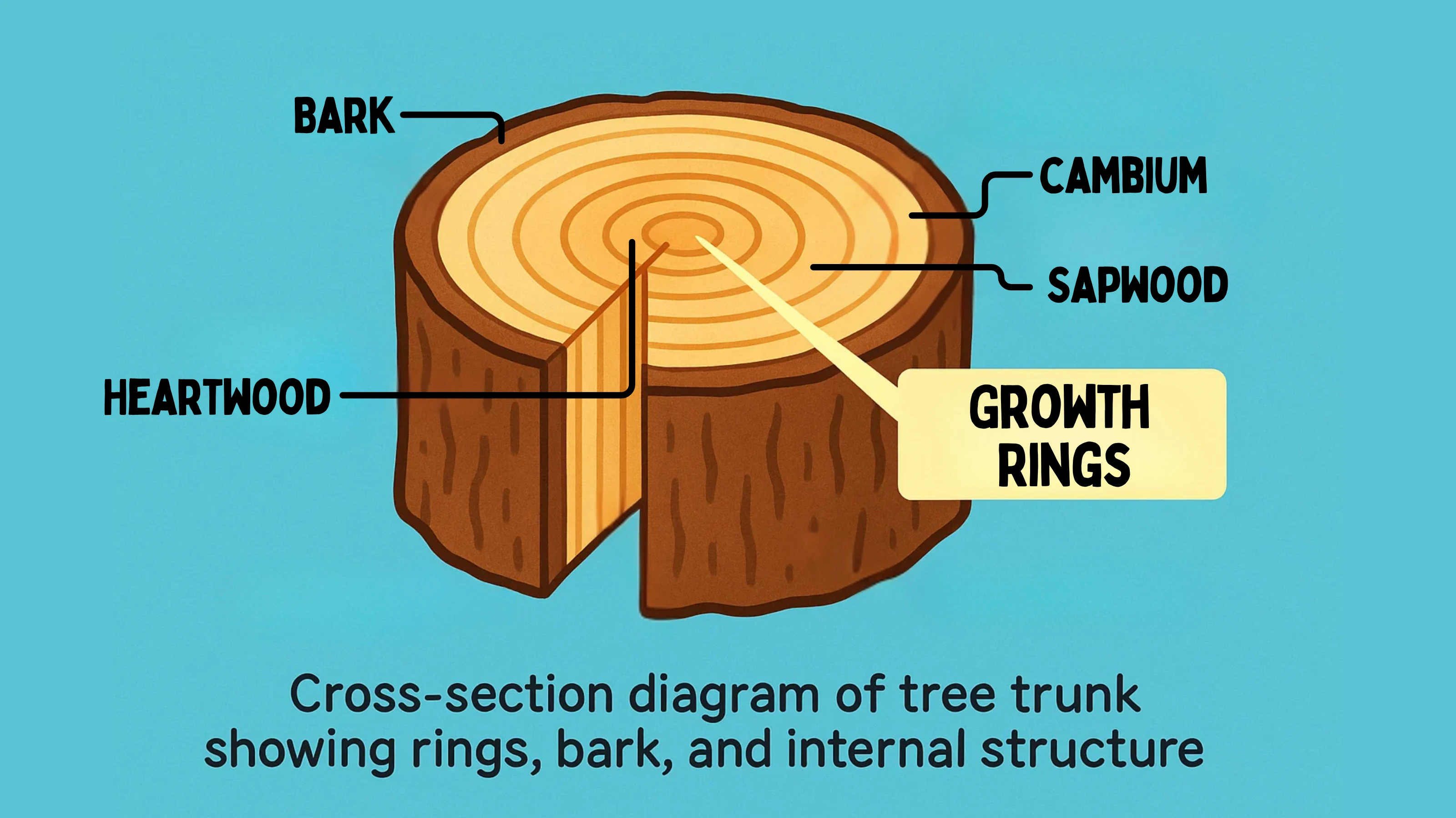 Tree Trunk Cross-Section