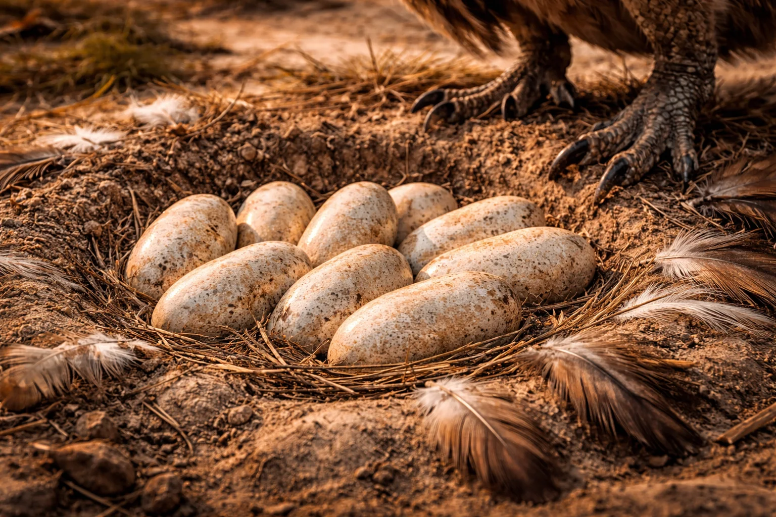 Dinosaur Egg Nest